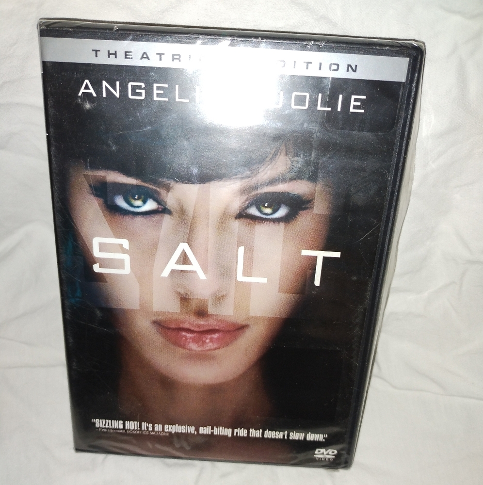 New Old Stock Angelina Jolie Salt Movie DVD